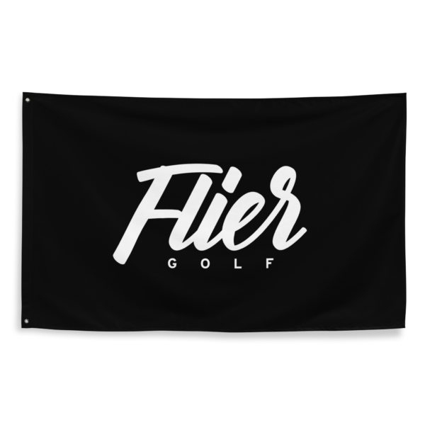 Flier Golf Flag - Black