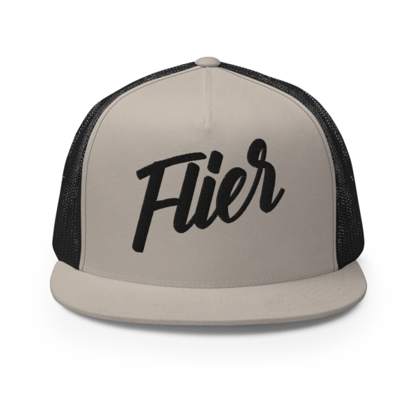 Flier Trucker Cap - Black/Sand