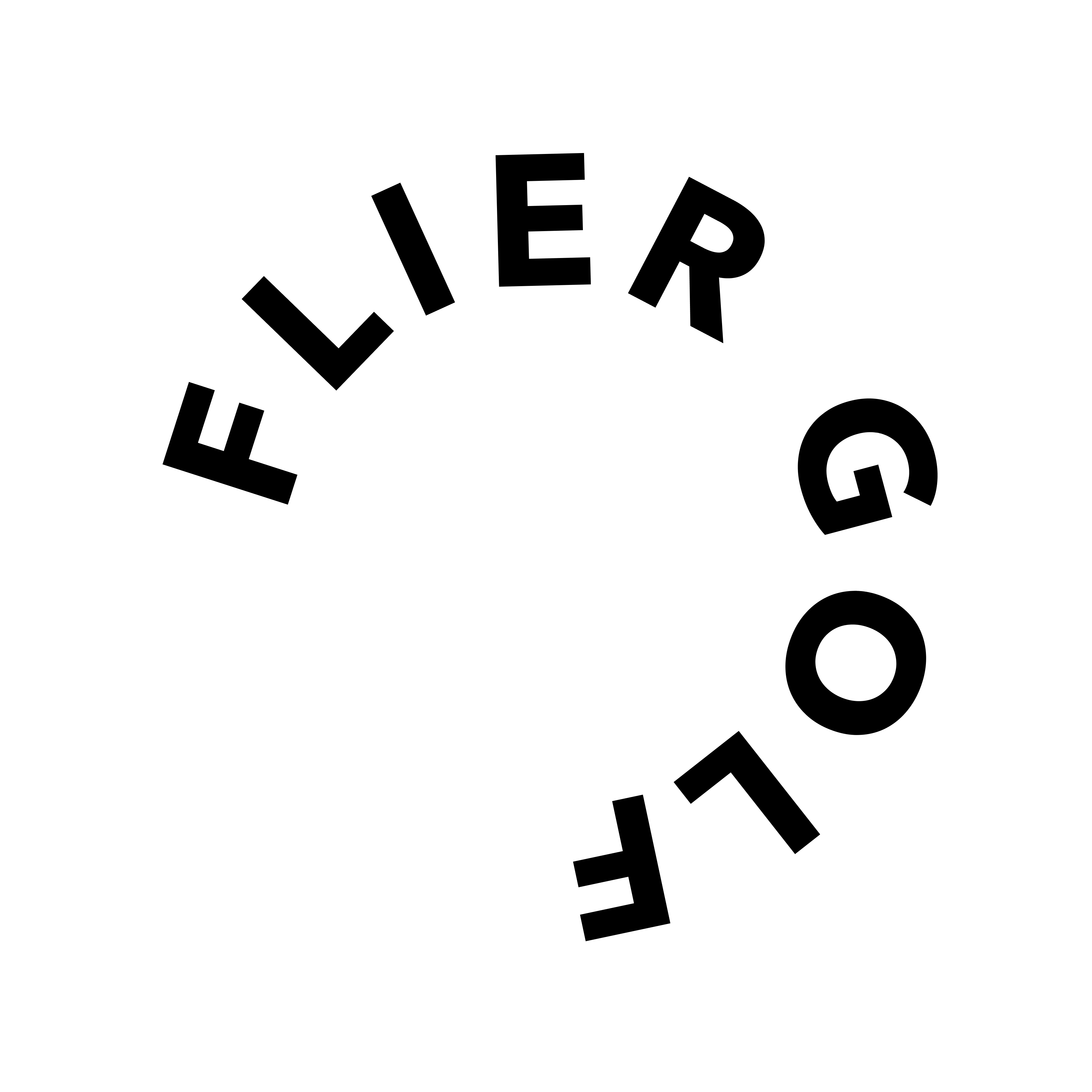 Flier Golf Circle Logo