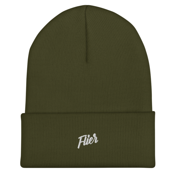 Flier Logo Beanie - Military Green