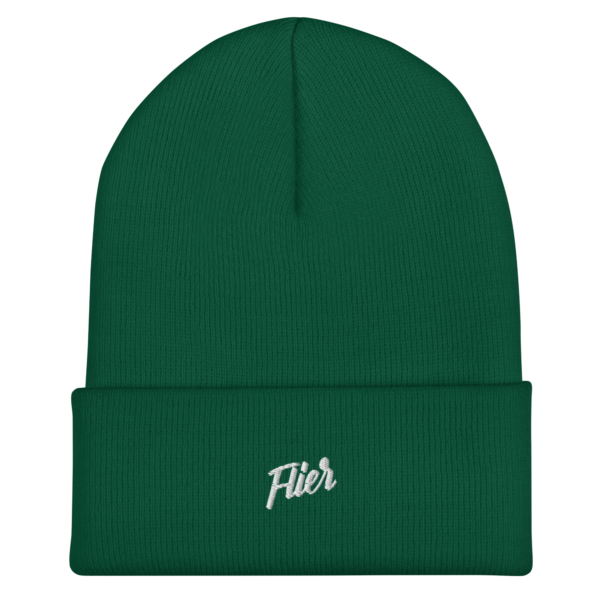 Flier Logo Beanie - Kelly Green